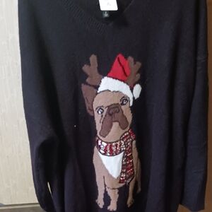Torrid christmas dog sweater size 2